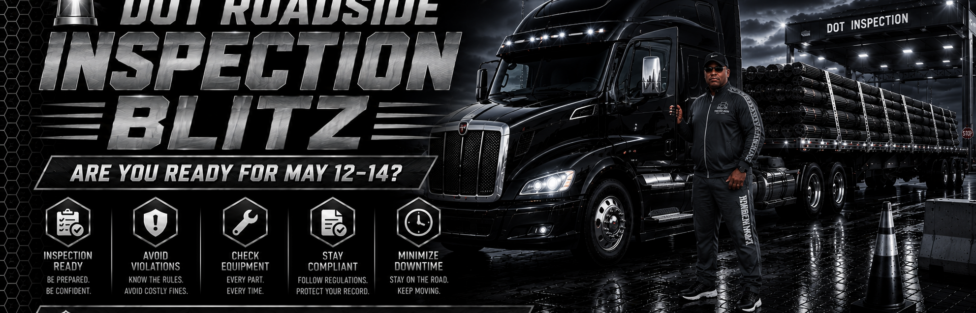 🚨 DOT Roadside Inspection Blitz: Are You Ready for May 12–14? 🚨 DOT Roadside Inspection Blitz: Are You Ready for May 12–14?