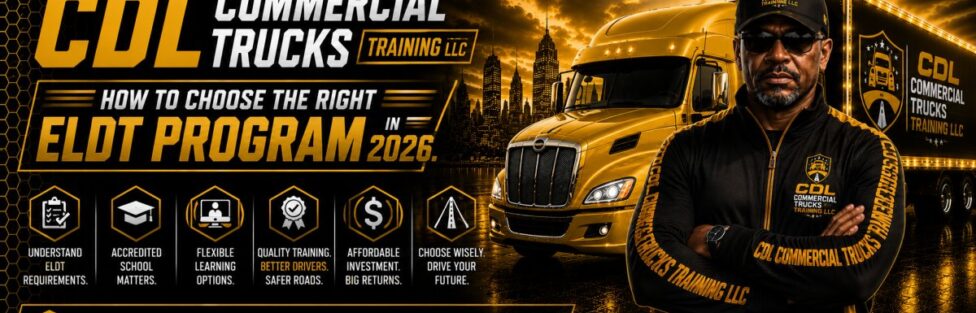 CDL Commercial Trucks Training LLC: How to Choose the Right ELDT Program in 2026 CDL Commercial Trucks Training LLC: How to Choose the Right ELDT Program in 2026