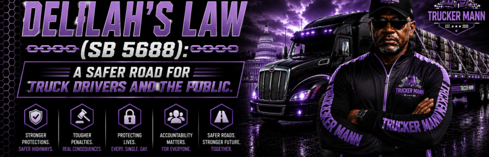 Delilah’s Law (SB 5688): A Safer Road for Truck Drivers and the Public. Delilah’s Law (SB 5688): A Safer Road for Truck Drivers and the Public.