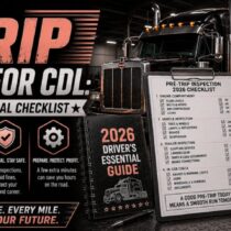 Pre-Trip Inspection for CDL: The 2026 Driver’s Essential Checklist