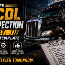 The Ultimate 2026 CDL Pre-Trip Inspection Checklist: A Driver’s Master Template