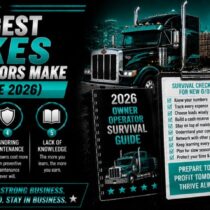 The 5 Biggest Mistakes New Owner Operators Make (And How to Survive 2026)
